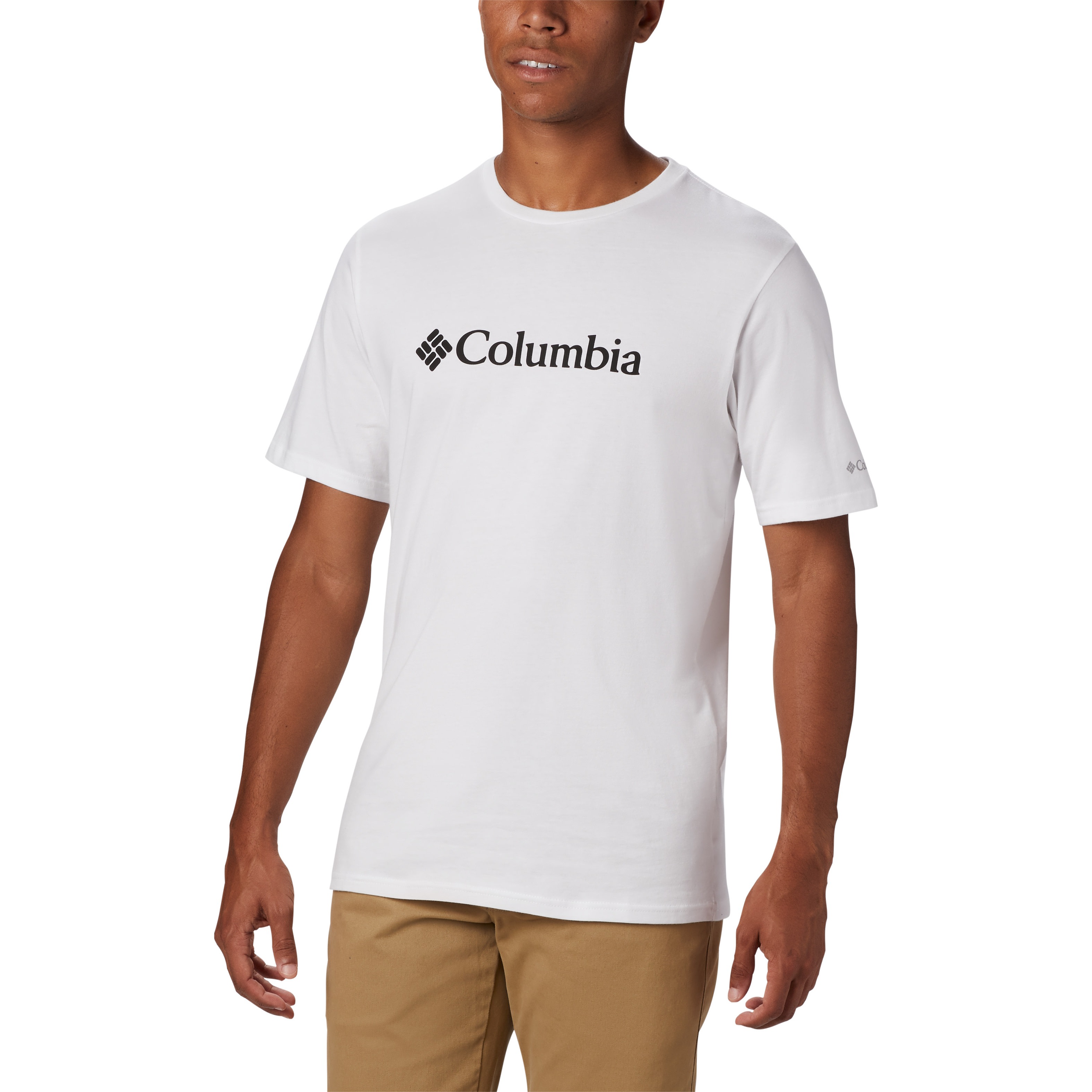 Columbia Men’s CSC Basic Logo Short Sleeve White