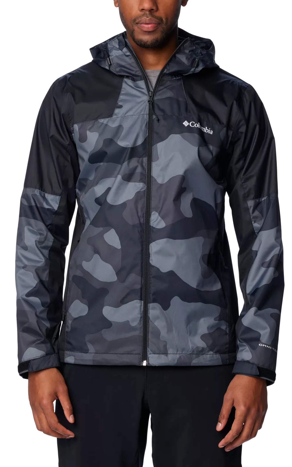 Columbia Men’s Inner Limits III Jacket Black Mod Camo Print/Black