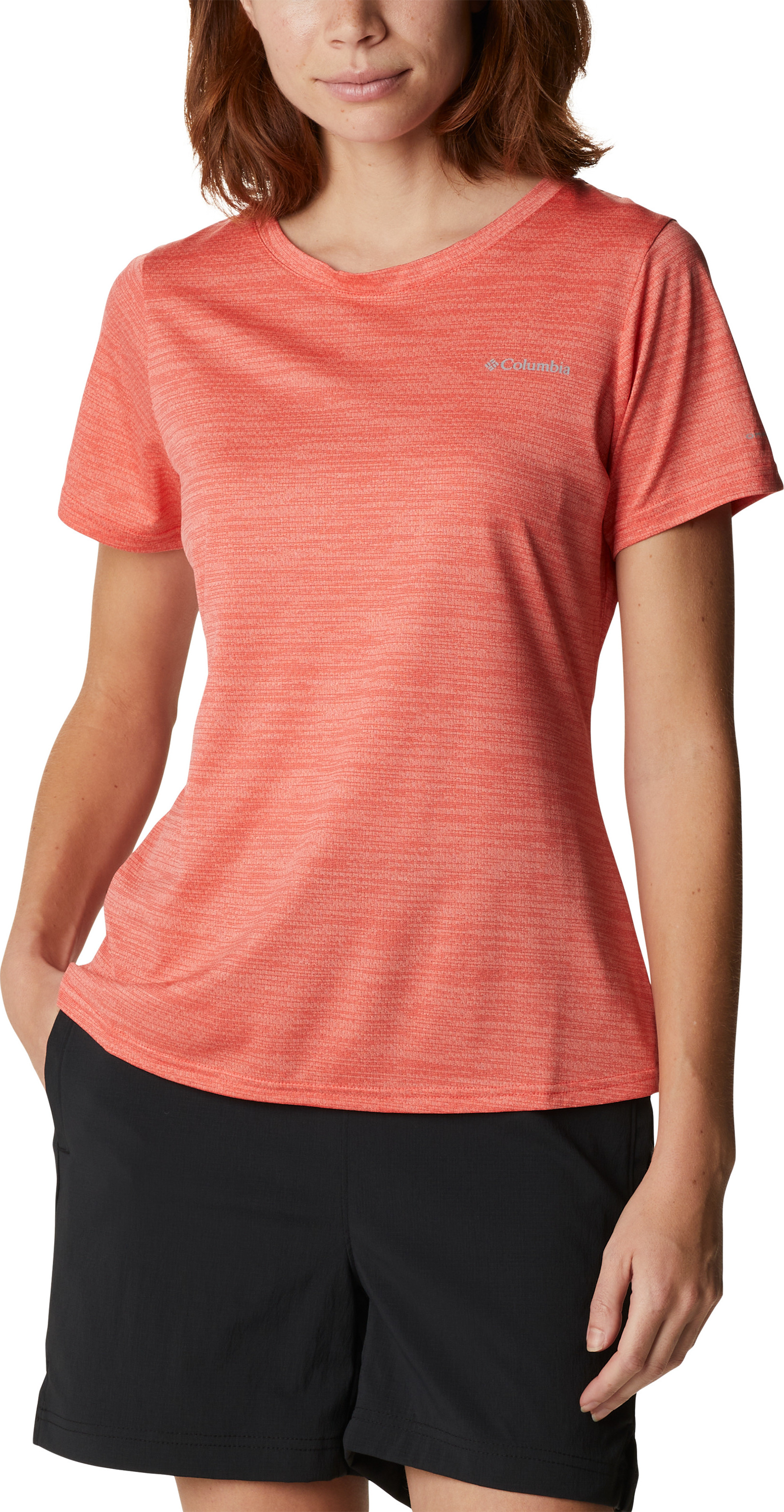 Women’s Alpine Chill Zero Technical T-Shirt Red Hibiscus Heather