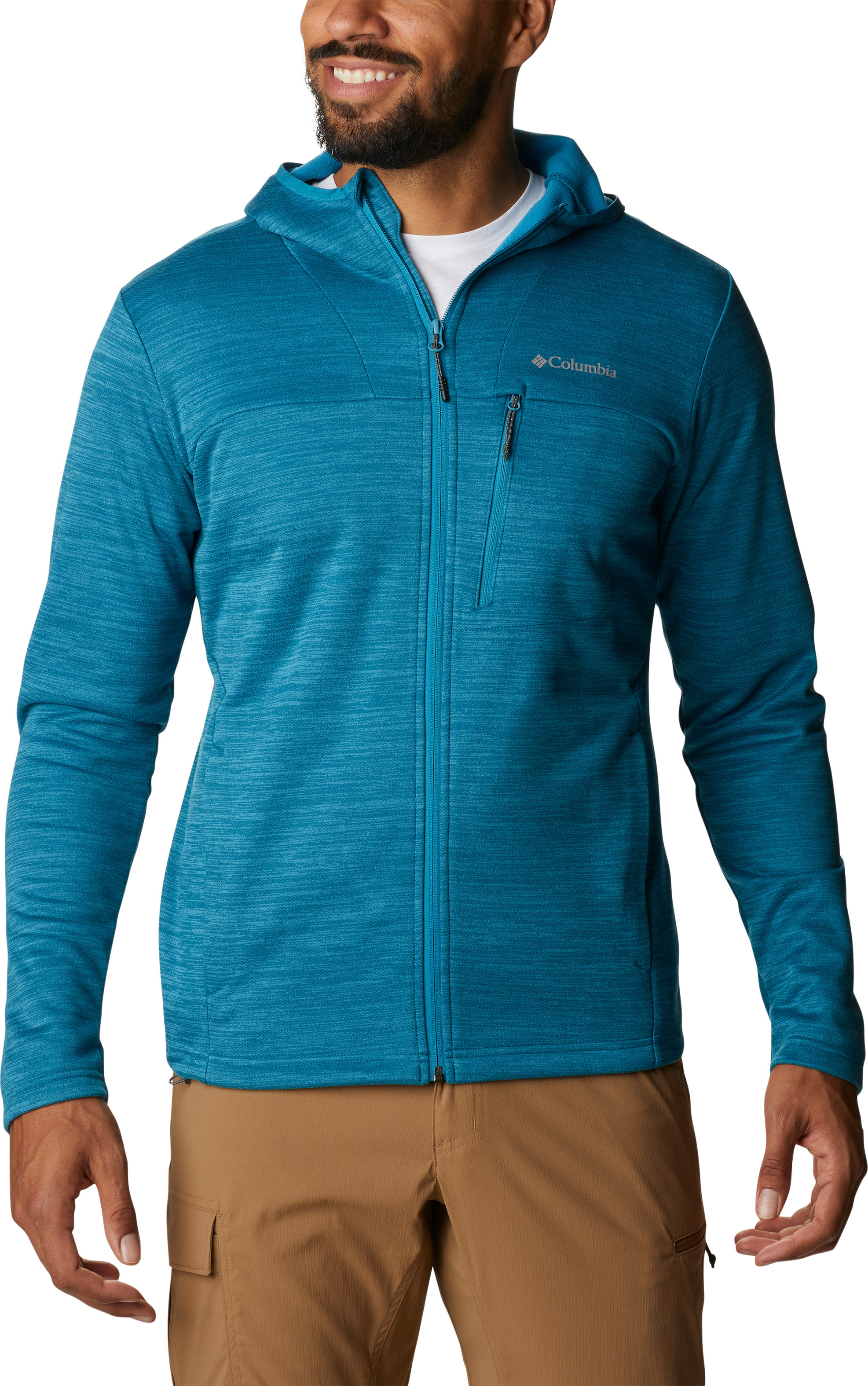 Men´s Maxtrail II Fleece Hooded Fullzip Deep Marine Heather