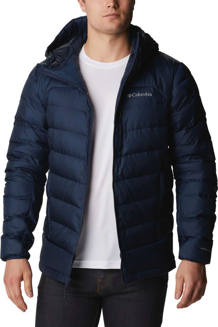 Columbia Men’s Autumn Park Down Hooded Jacket Collegiate Navy