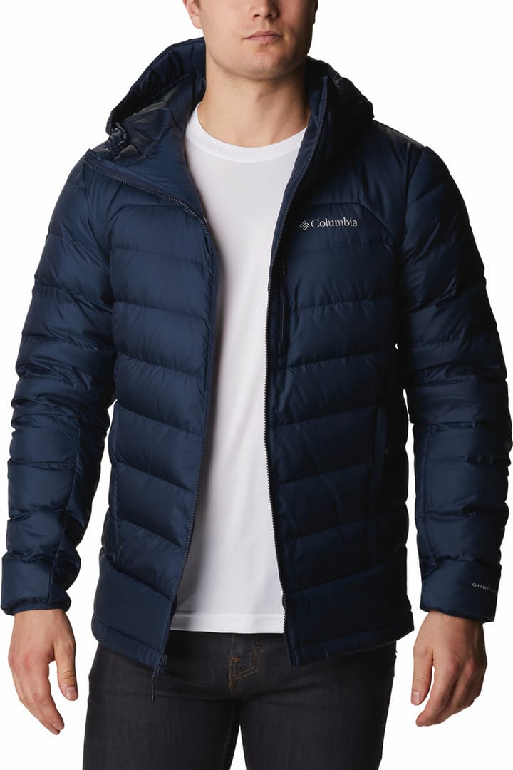 Columbia Men's Autumn Park Down Hooded Jacket Collegiate Navy Columbia Montrail