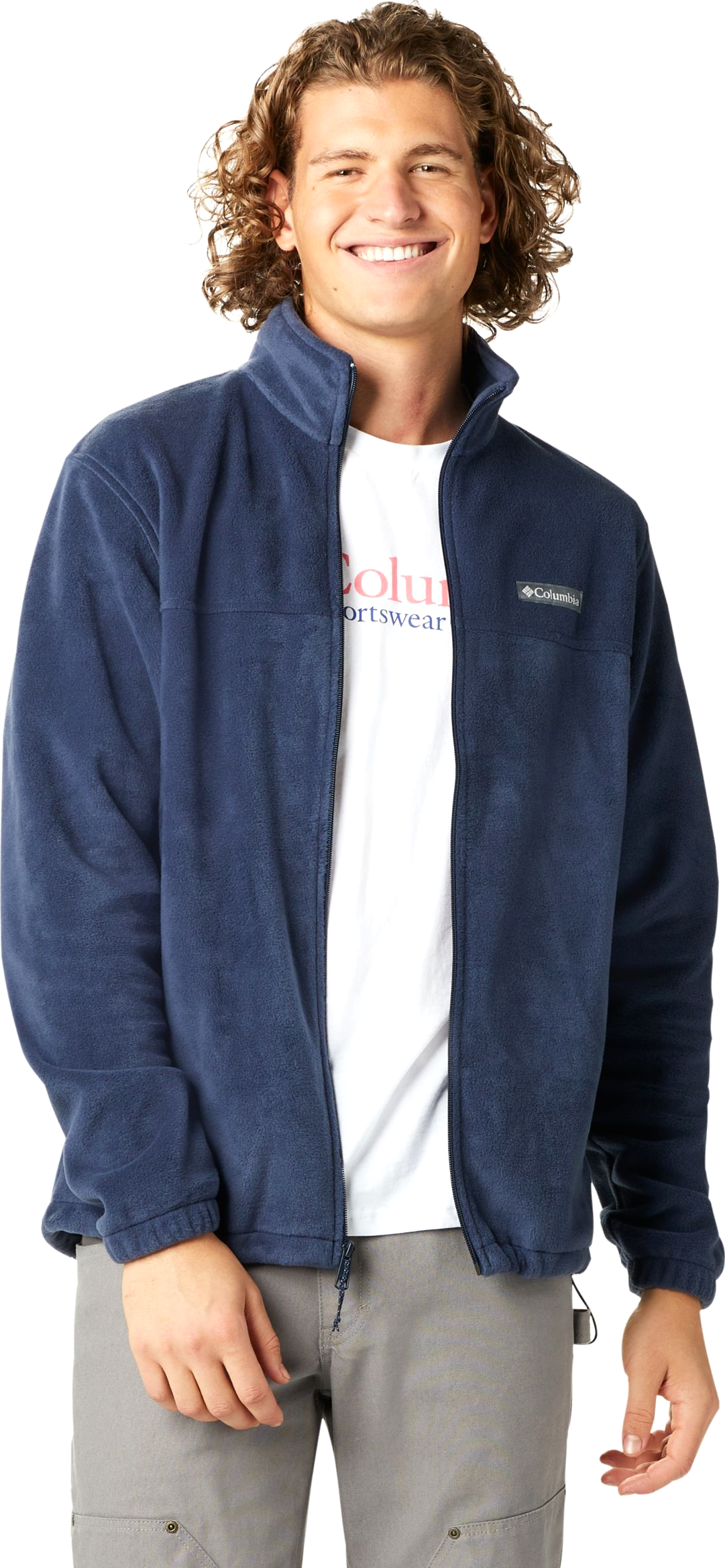 Columbia Men’s Steens Mountain Full Zip 2.0 Collegiate Navy