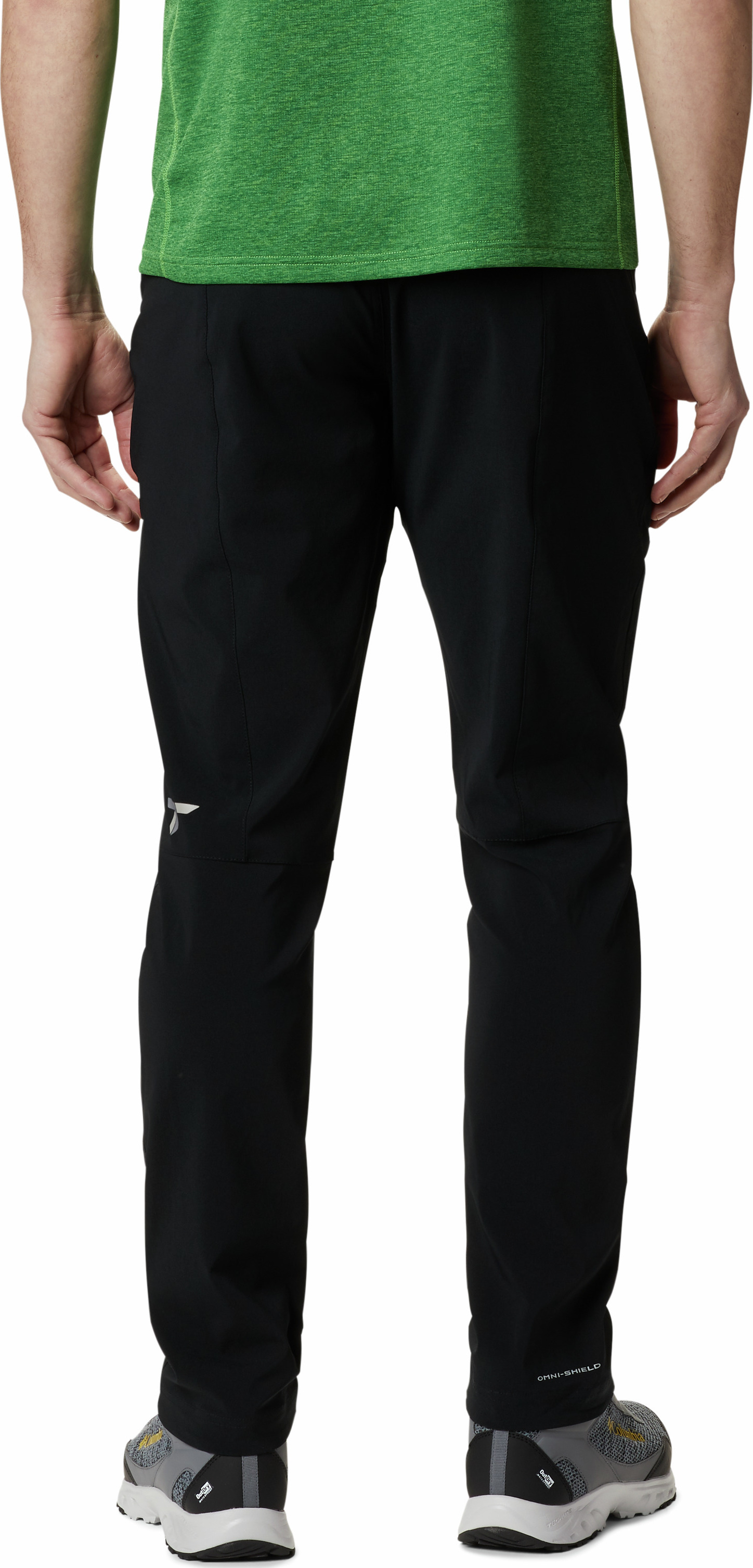 Men's Columbia Omni-Shield Advanced Repellency Pants Size 44 Gray  Lightweight | eBay
