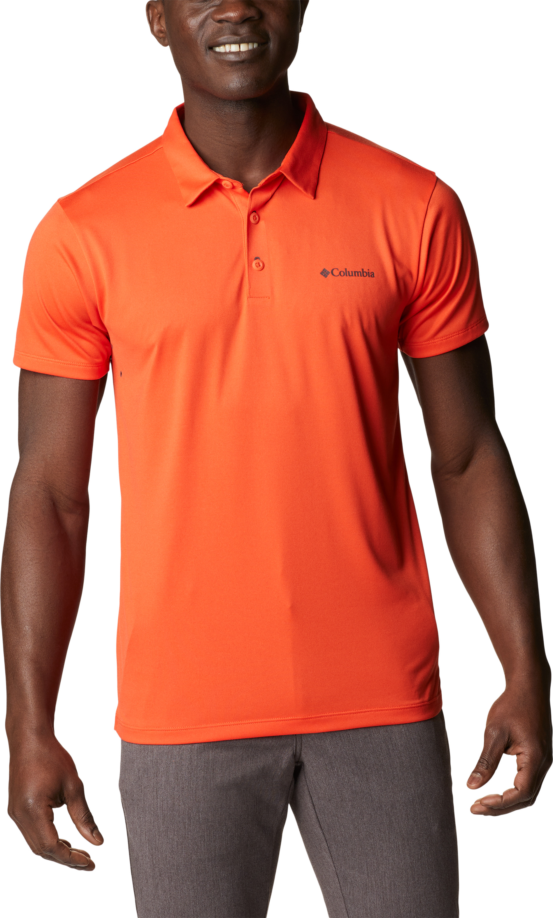 Columbia Men´s Triple Canyon Tech Polo Mango Shark