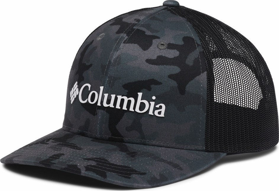 Columbia Men’s Mesh Snap Back Black Trad Camo