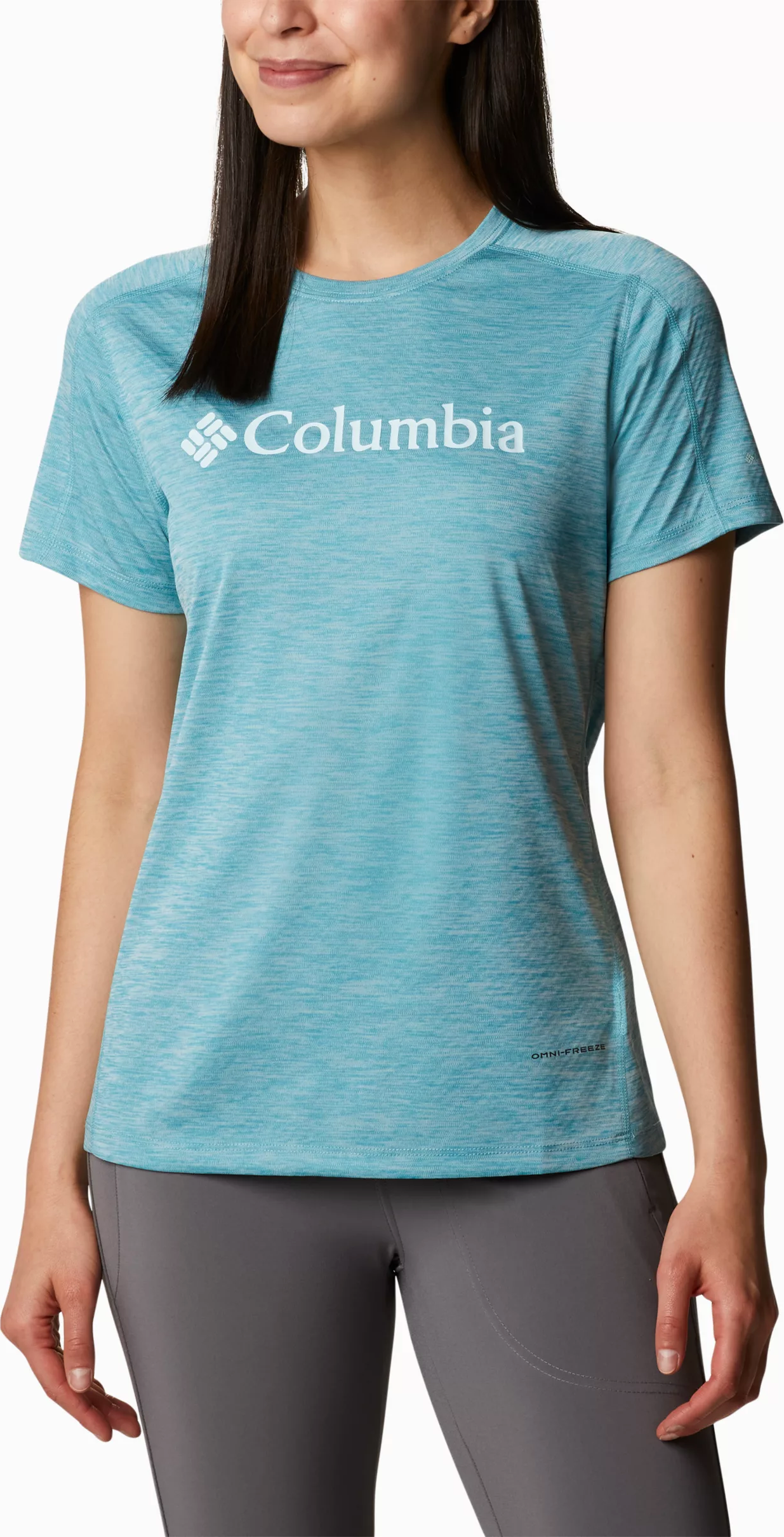 Columbia Women´s Zero Rules Graphic Crew Sea Wave Heather