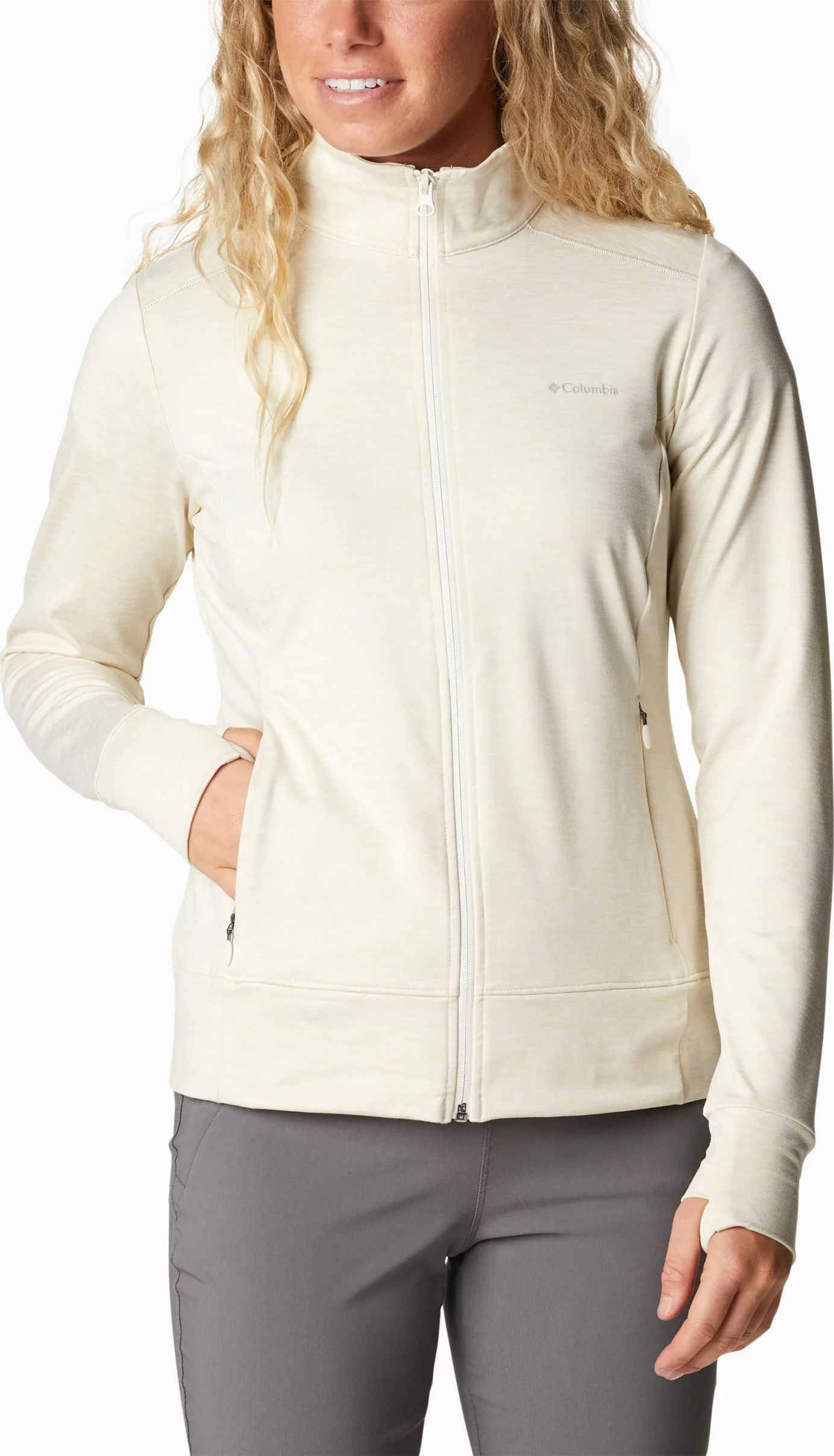 Women’s Weekend Adventure Fullzip Chalk Heather