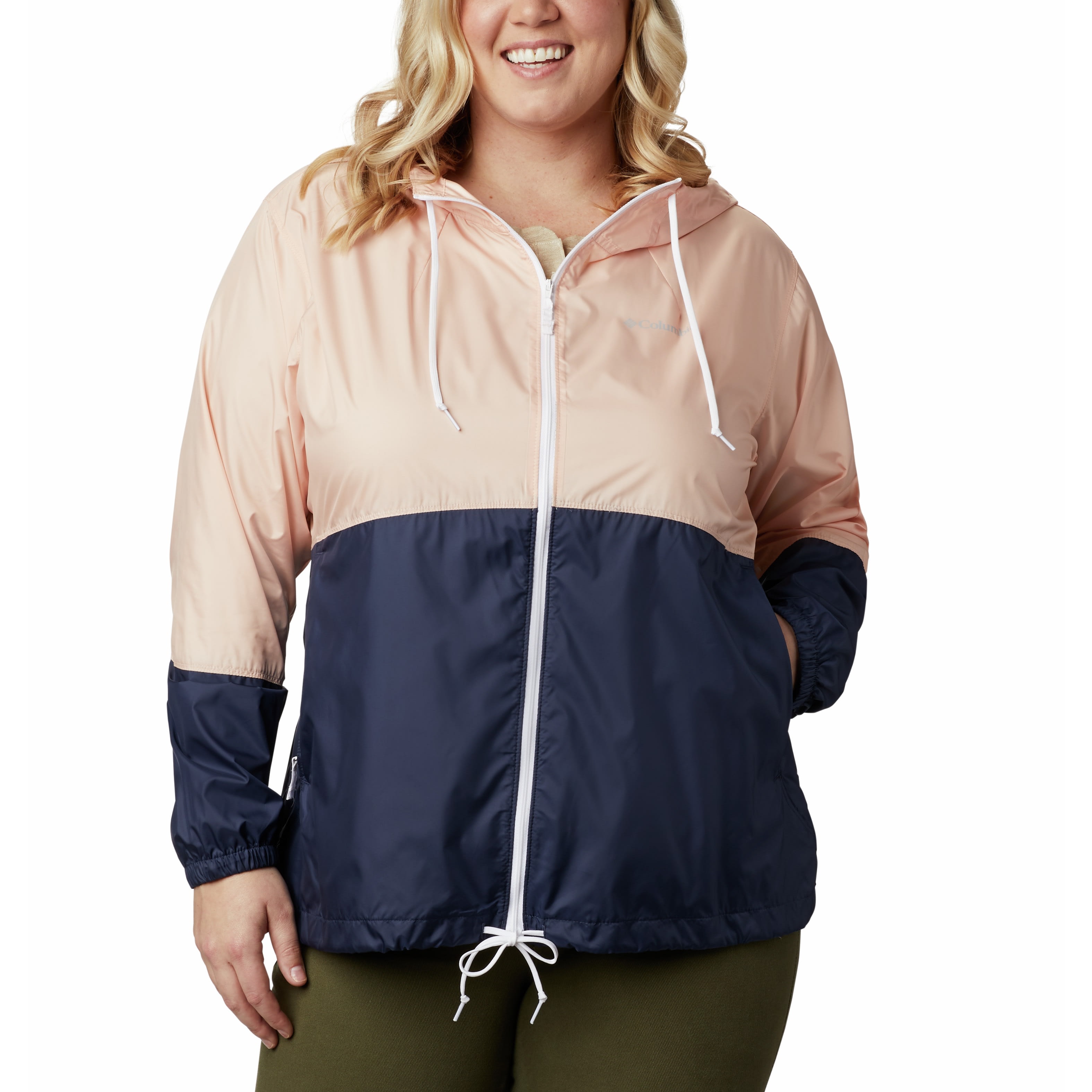 Columbia Women s Flash Forward Windbreaker Peach Cloud Nocturnal Buy Columbia Women s Flash Forward Windbreaker Peach Cloud Nocturnal here Outnorth