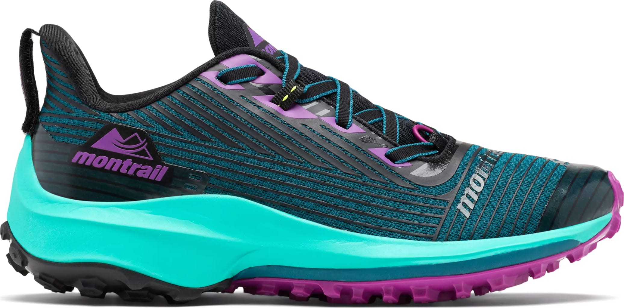 Columbia Women’s Montrail Trinity AG Running Shoe Deep Water Bright Plum