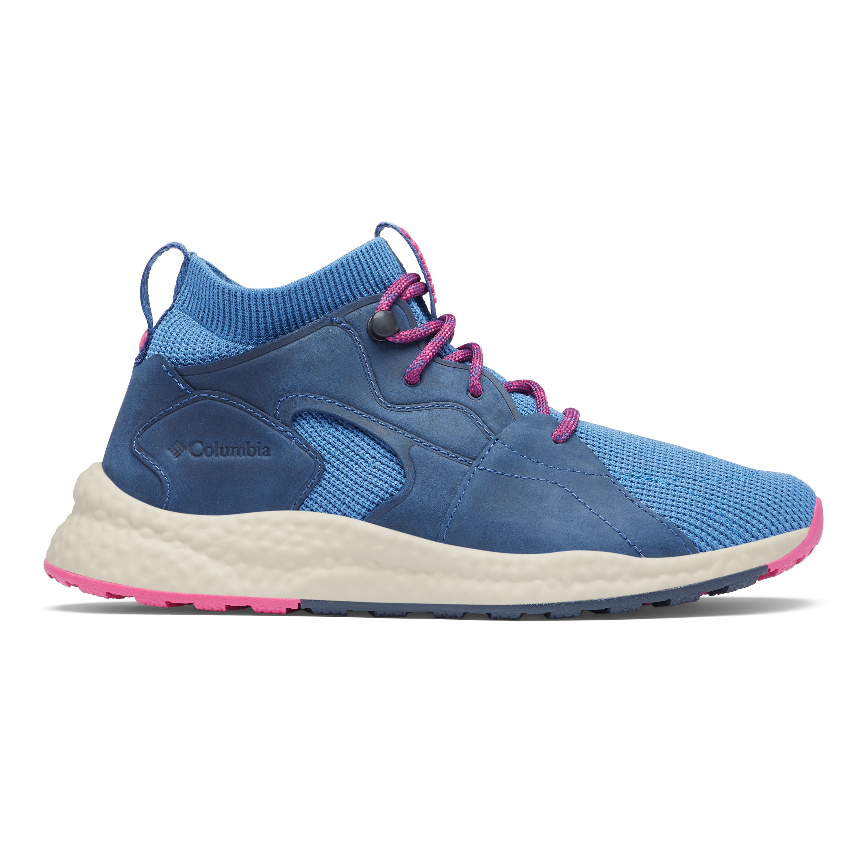 Women’s Sh/Ft Outdry Mid Scout Blue/Fuchsia