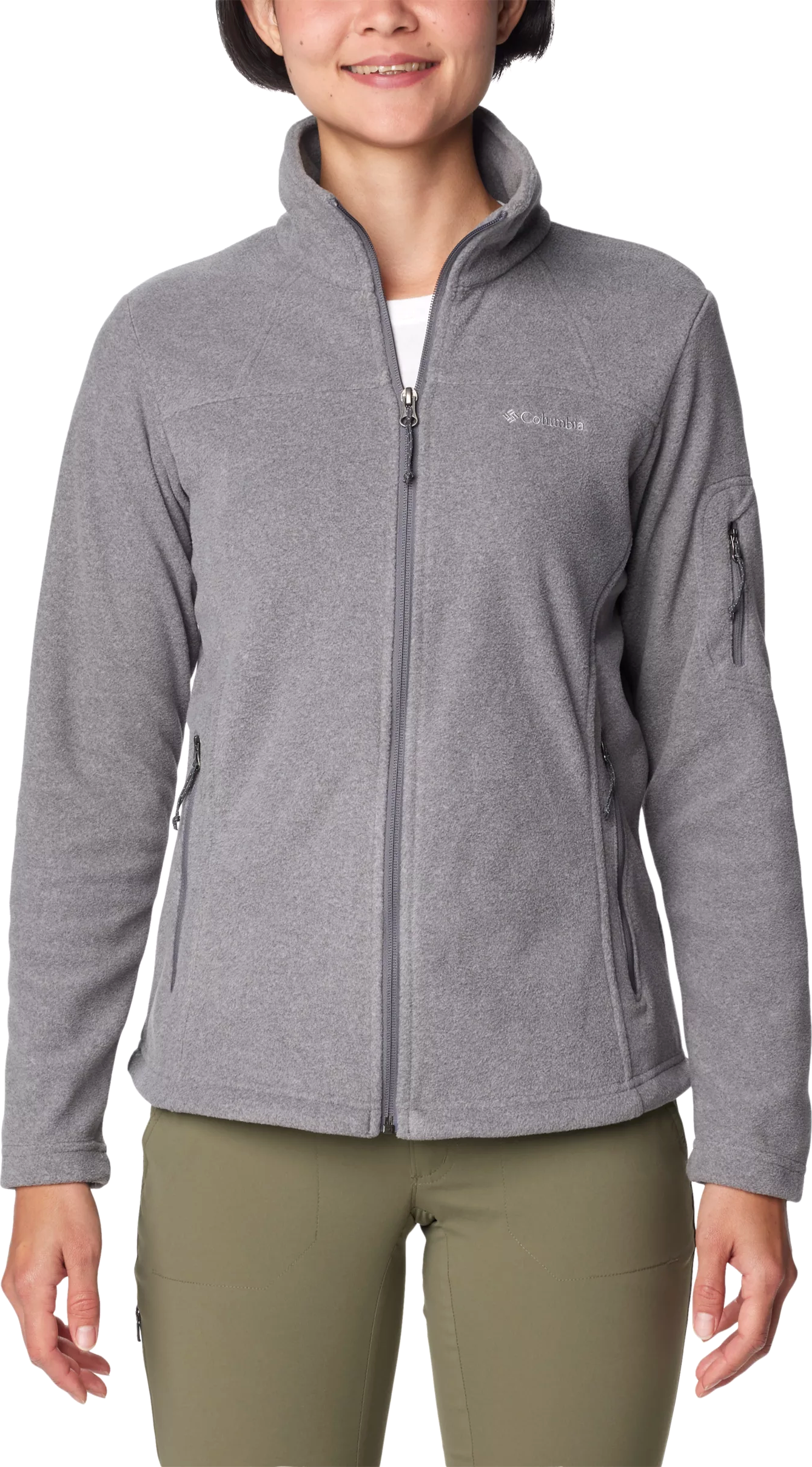 Columbia Women’s Fast Trek II Jacket City Grey Heather City Grey