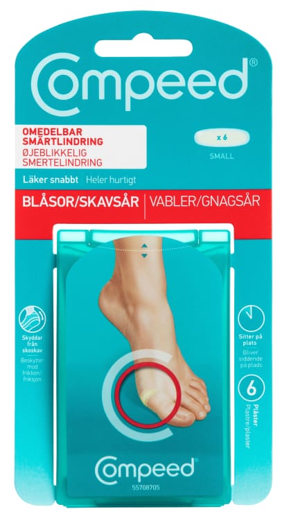 Compeed Skavsårsplåster Small NoColor Compeed