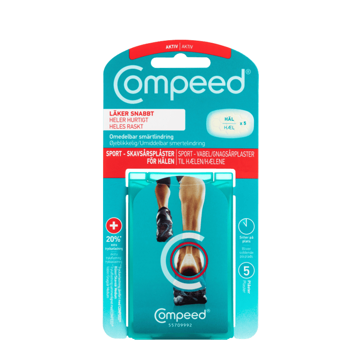 Compeed Compeed Sport Gnagsårplaster Hæl Compeed