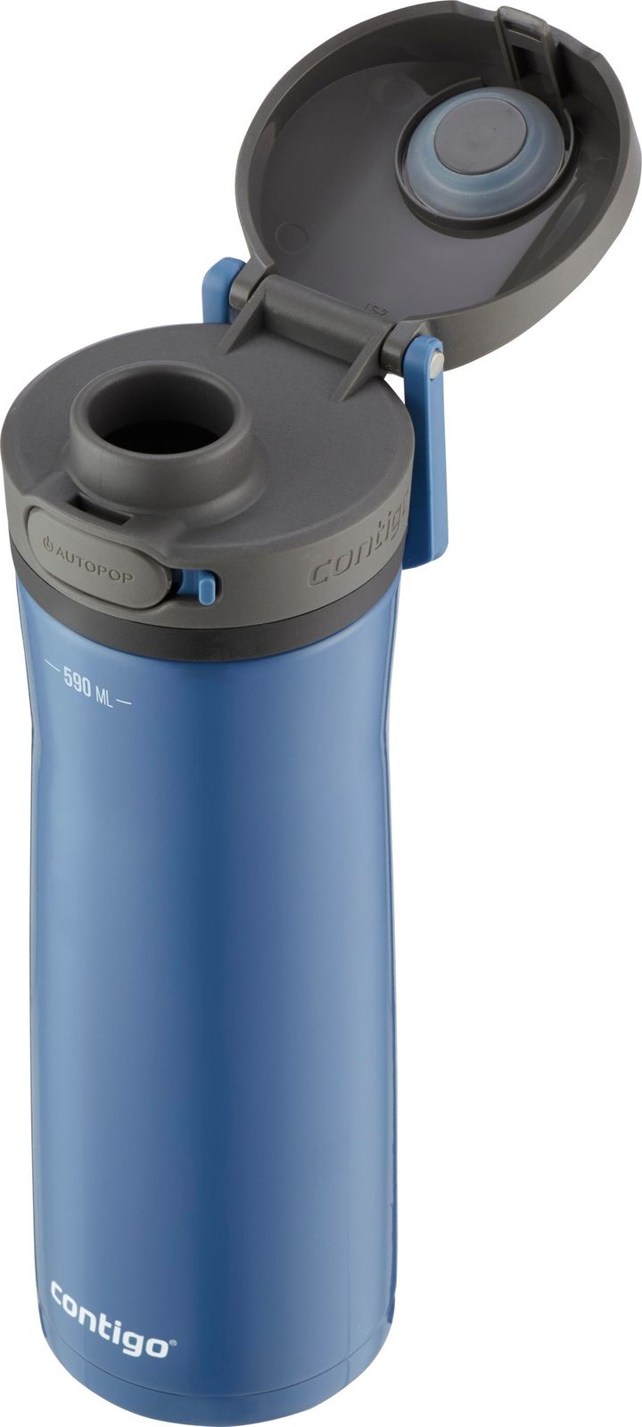 Contigo Jackson Chill Autopop Vacuum-Insulated Water Bottle 590 ml Blue Corn Contigo