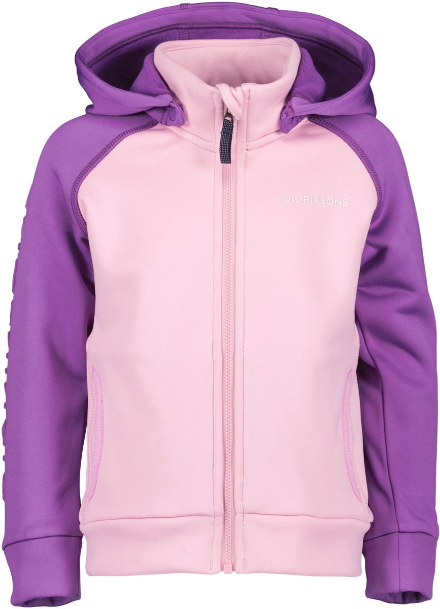 Didriksons Kids’ Corin Full Zip 8 Tulip Purple