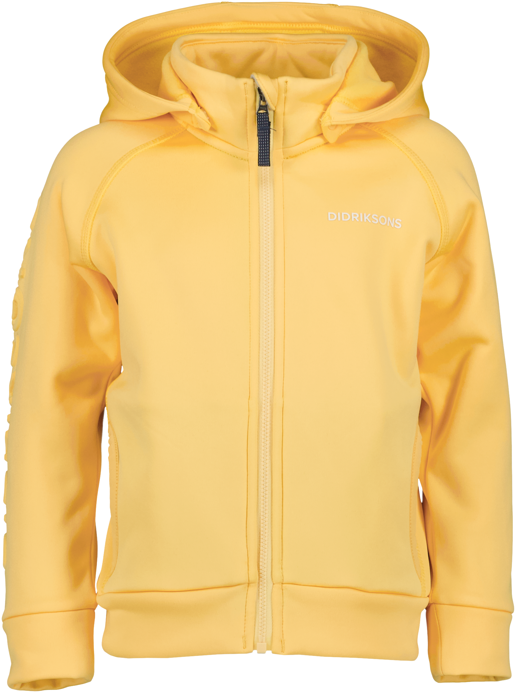 Didriksons Kids’ Corin Full Zip 8 Creamy Yellow