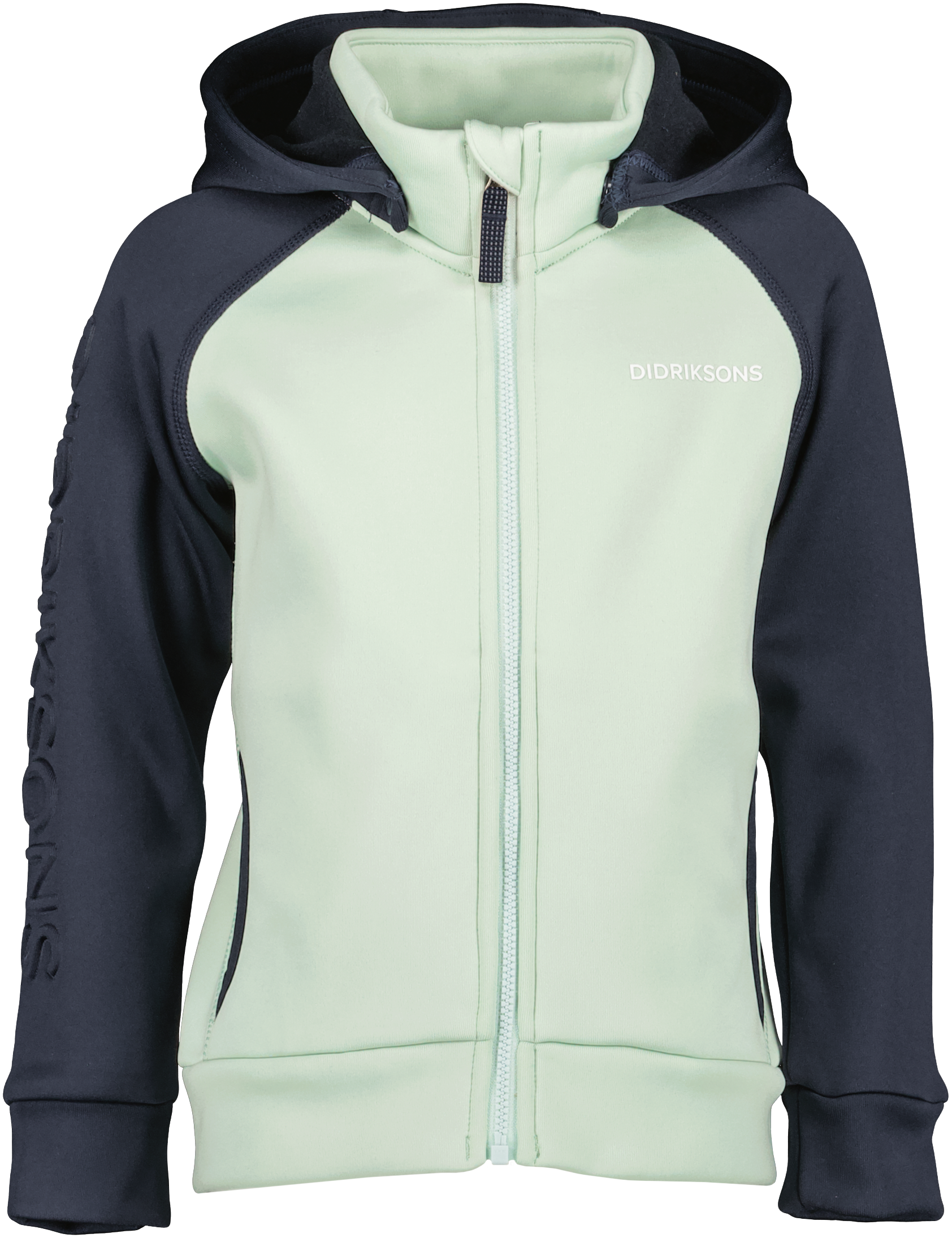 Didriksons Kids’ Corin Full Zip 8 Pale Mint