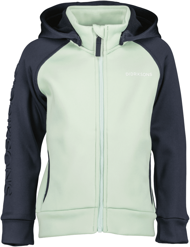 Didriksons Kids' Corin Full Zip 8 Pale Mint Didriksons