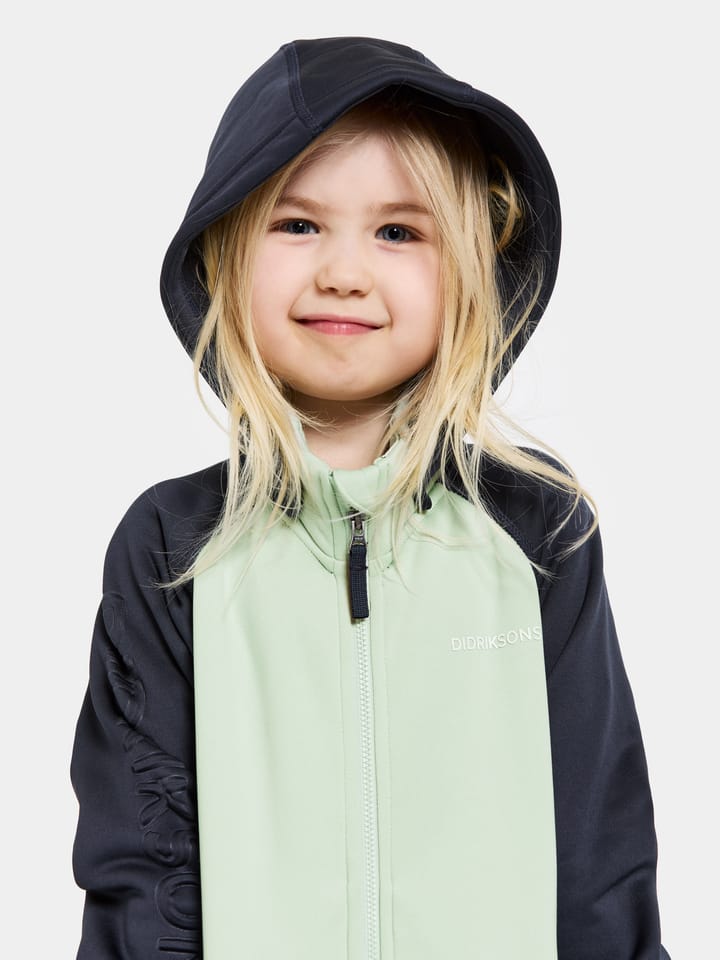 Didriksons Kids' Corin Full Zip 8 Pale Mint Didriksons