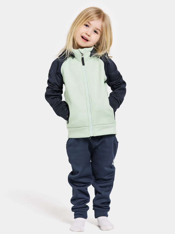 Didriksons Kids' Corin Full Zip 8 Pale Mint Didriksons