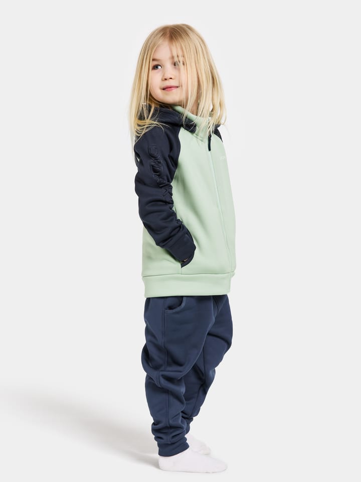 Didriksons Kids' Corin Full Zip 8 Pale Mint Didriksons