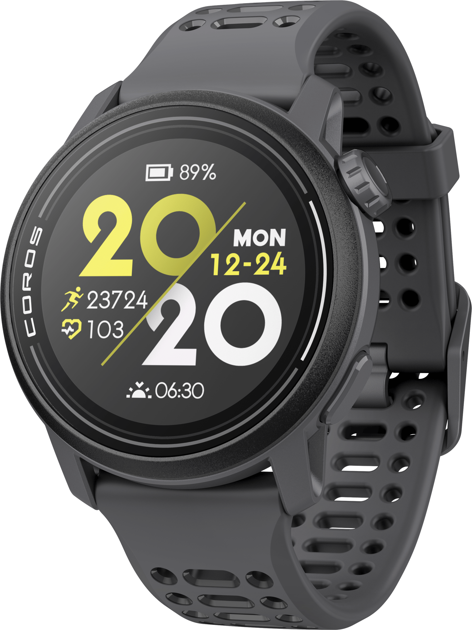 Coros Coros Pace 3 Silicone Black