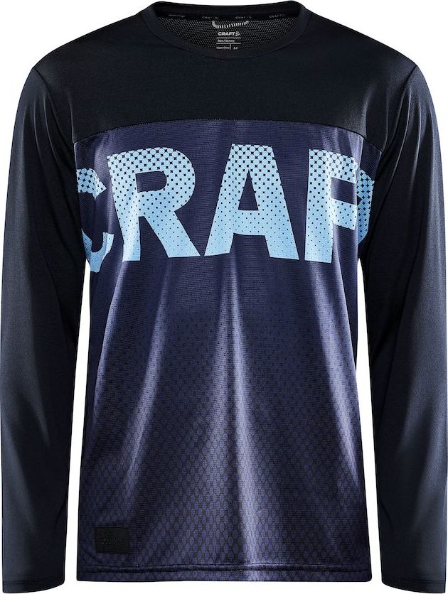 Craft Men’s Core Offroad XT Long Sleeve Jersey Black/Blaze