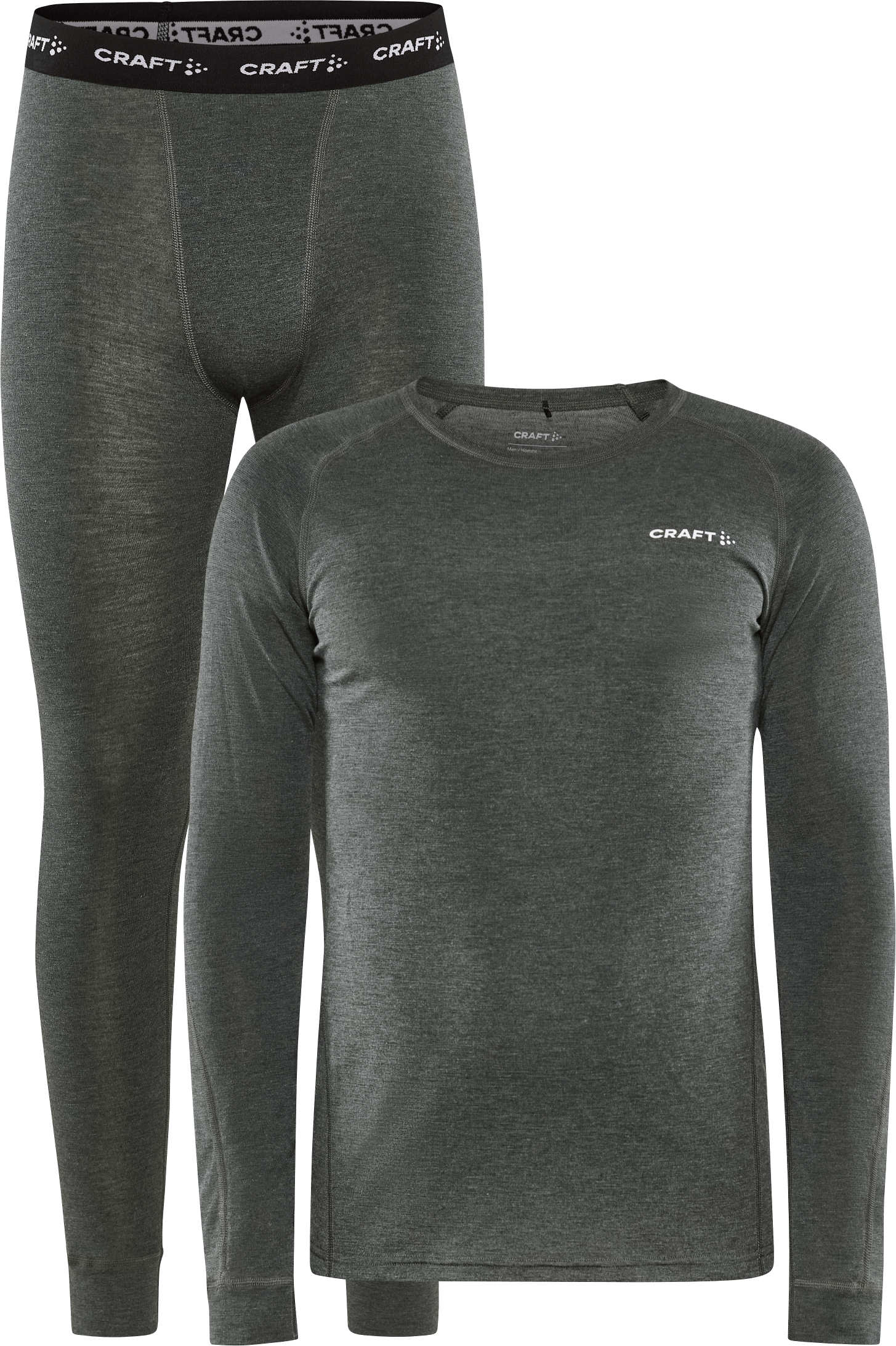 Craft Men's Core Wool Merino Set Juniper/Melange