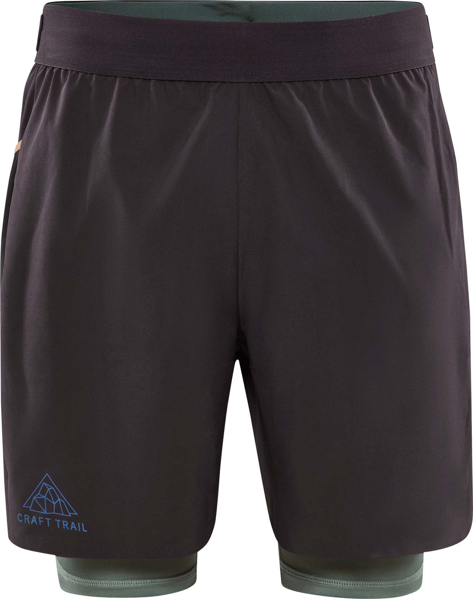 Craft Men's Pro Trail 2in1 Shorts Slate/Thyme