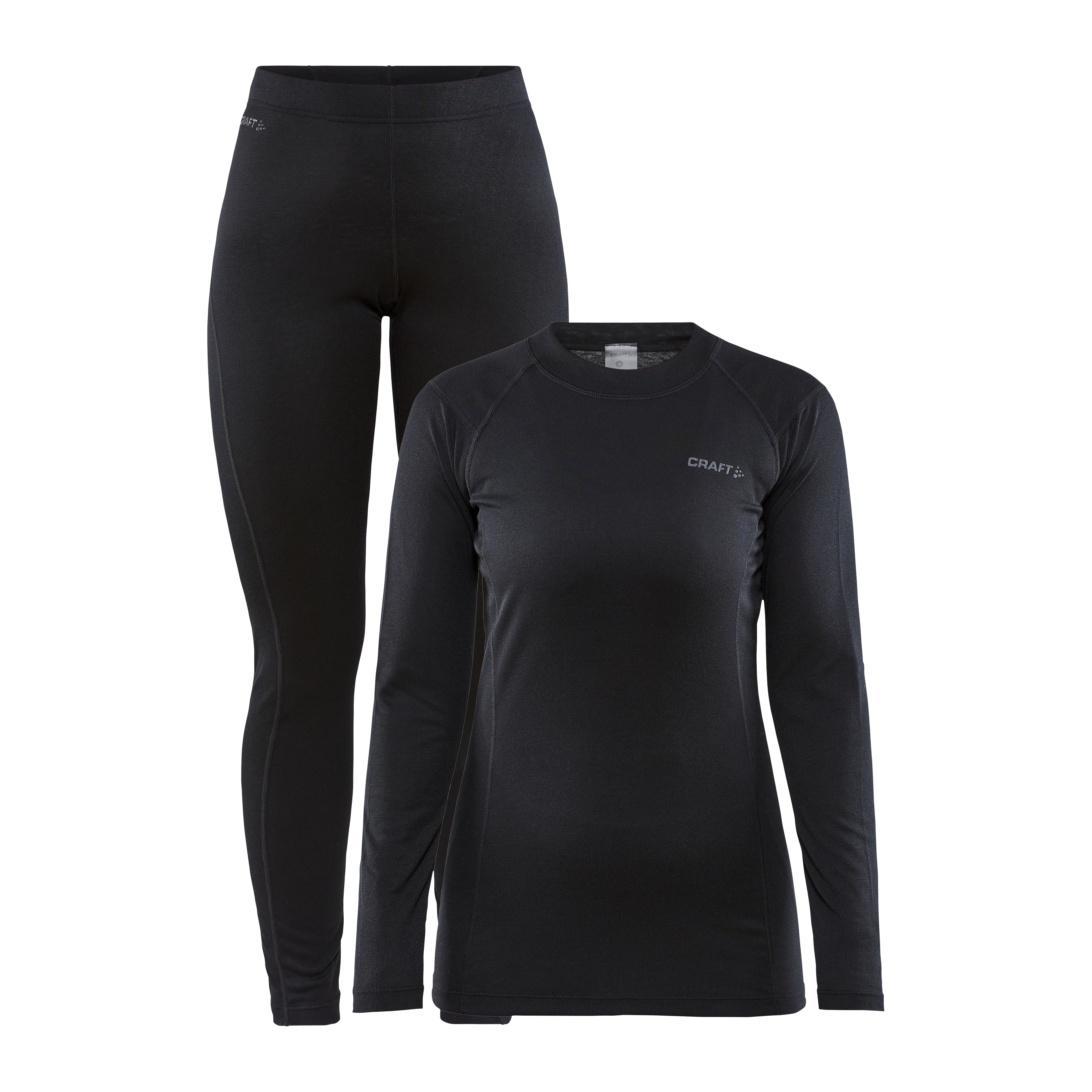 Craft Women’s Core Warm Baselayer Set Black