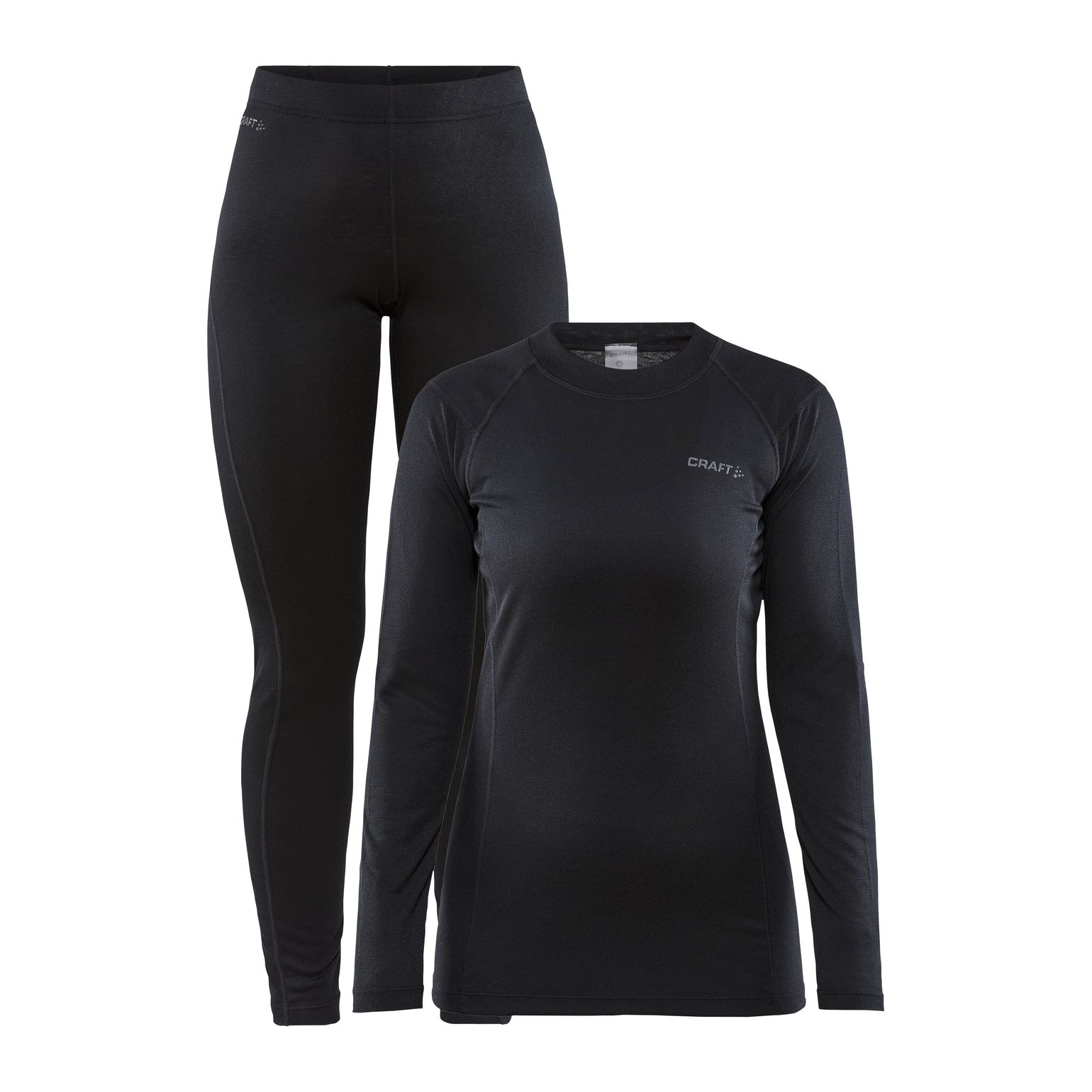 Craft Women's Core Warm Baselayer Set Black