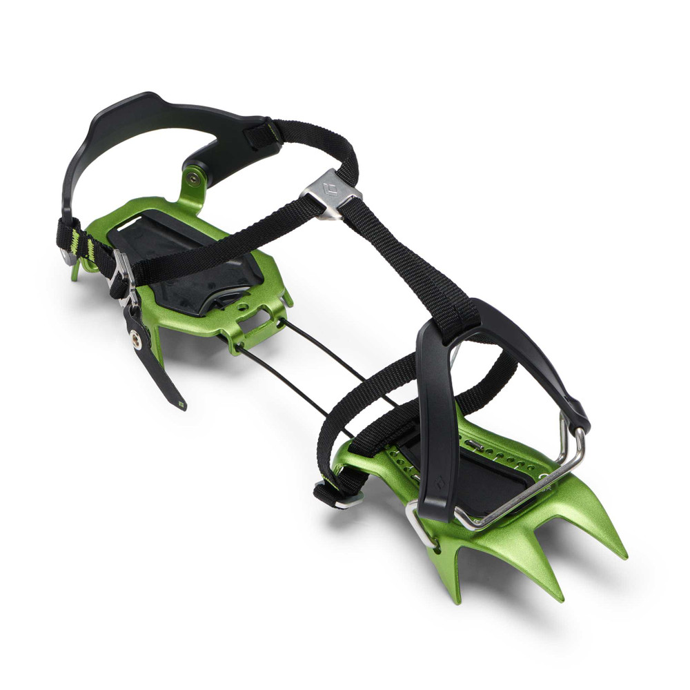 Black Diamond Neve Strap Crampons Envy Green