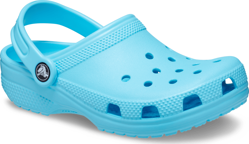 Teal colored shop crocs