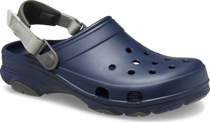 Blue and black crocs online