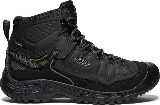 Keen Men's Keen Targhee IV Mid Waterproof Triple Black Keen