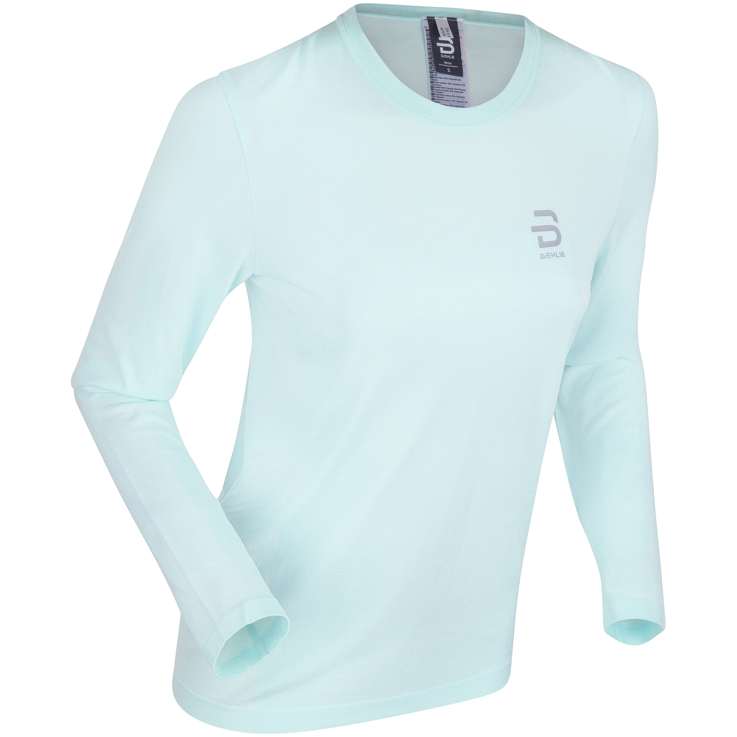 Dæhlie Women’s Long Sleeve Direction Iced Aqua