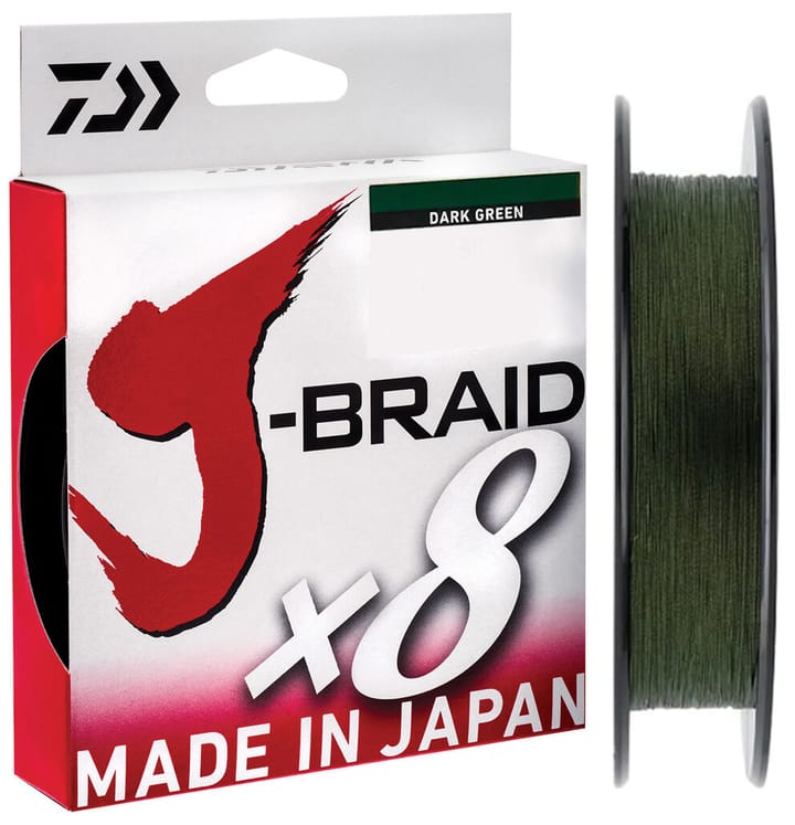 Daiwa Daiwa J-Braid X8 Dark Green 300m Daiwa