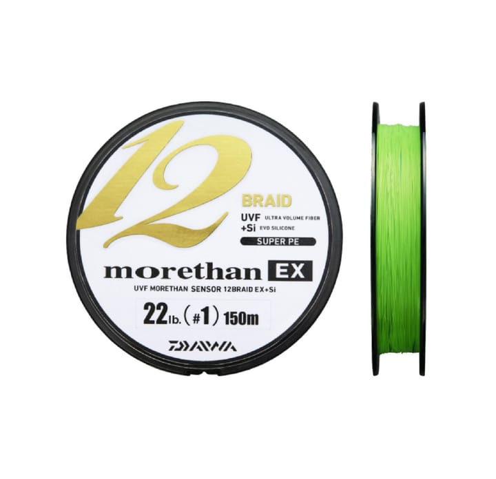 Daiwa Morethan 12 Braid EX Lime Green Daiwa