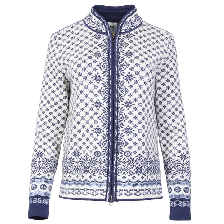 Dale of Norway Women's Solfrid Jacket Offwhite/Navy/Ice Blue Dale of Norway