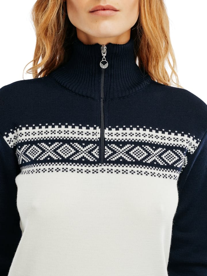 Dale of Norway Women's Dalestølen Merino Wool Sweater Marine Dale of Norway