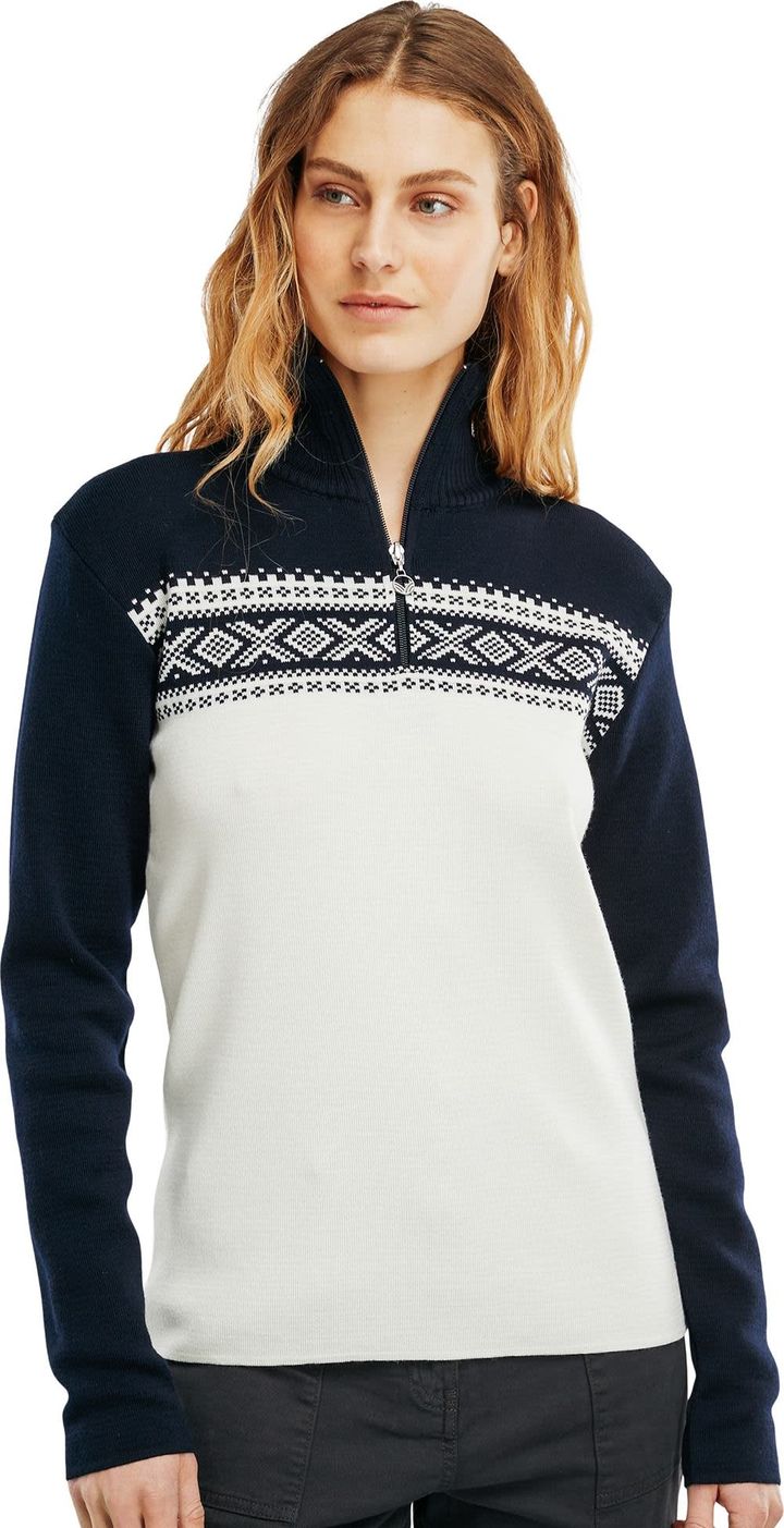 Dale of Norway Women's Dalestølen Merino Wool Sweater Marine Dale of Norway