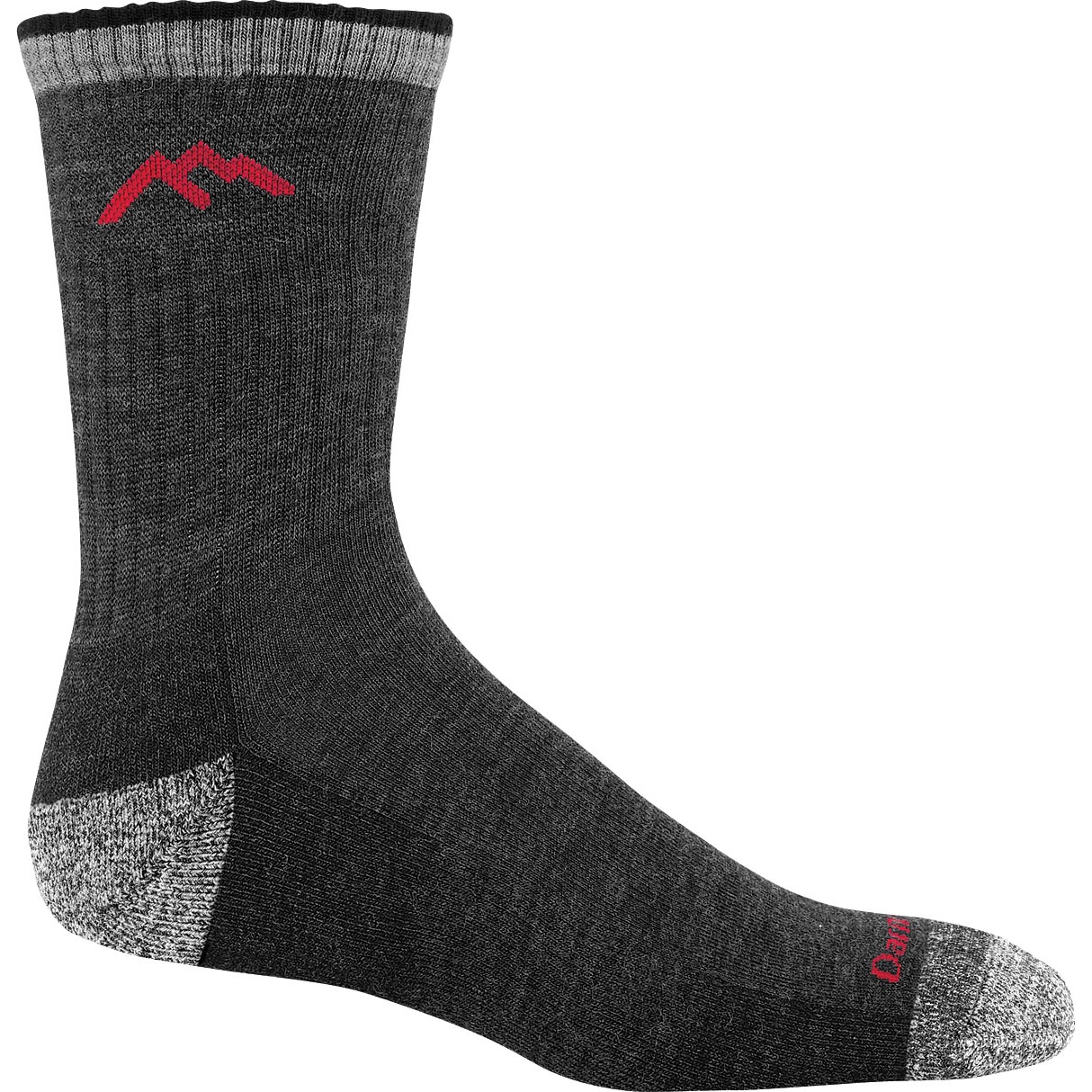 Men’s Hiker Micro Crew Sock Cushion Black