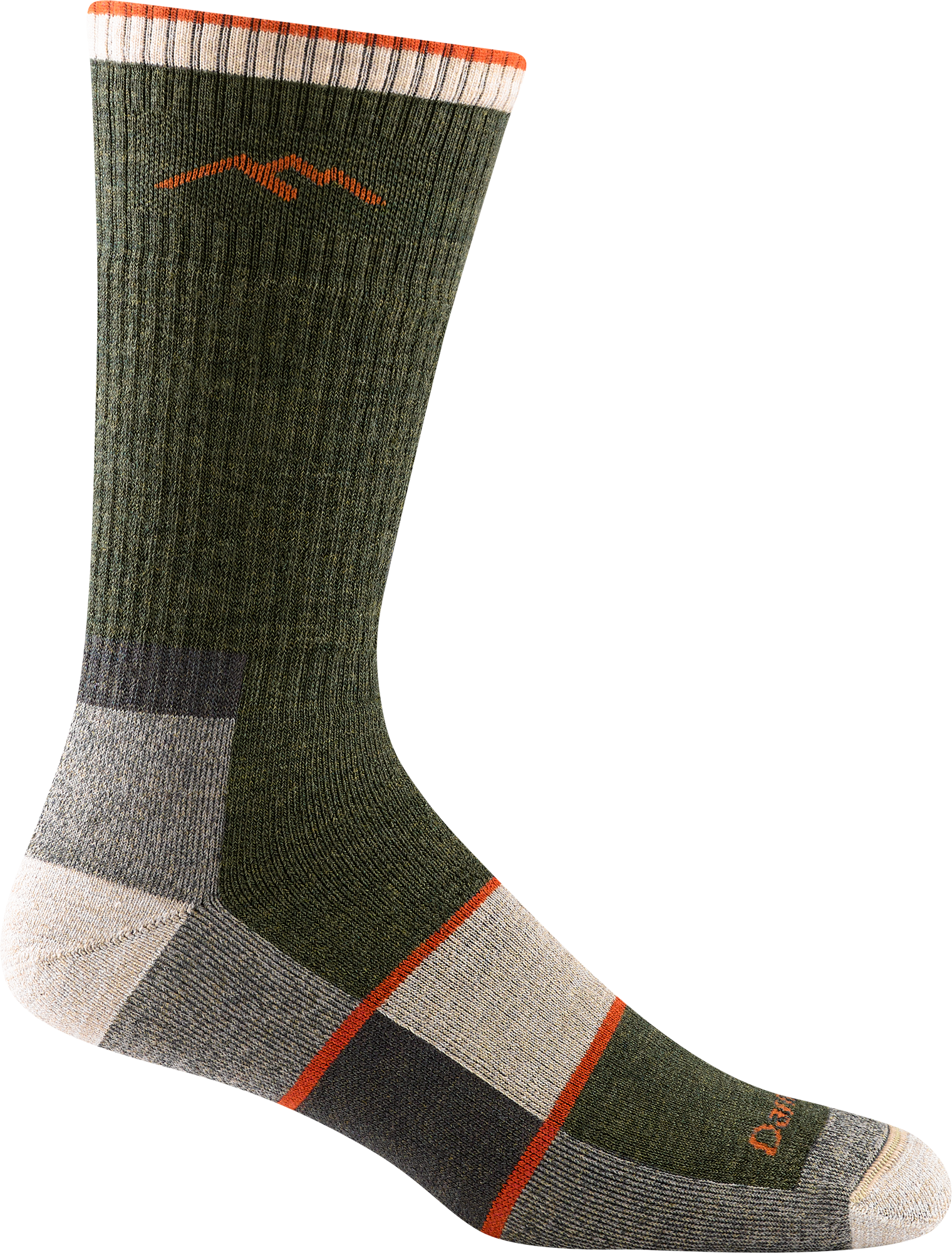 Darn Tough Men’s Hiker Boot Sock Full Cushion Olive