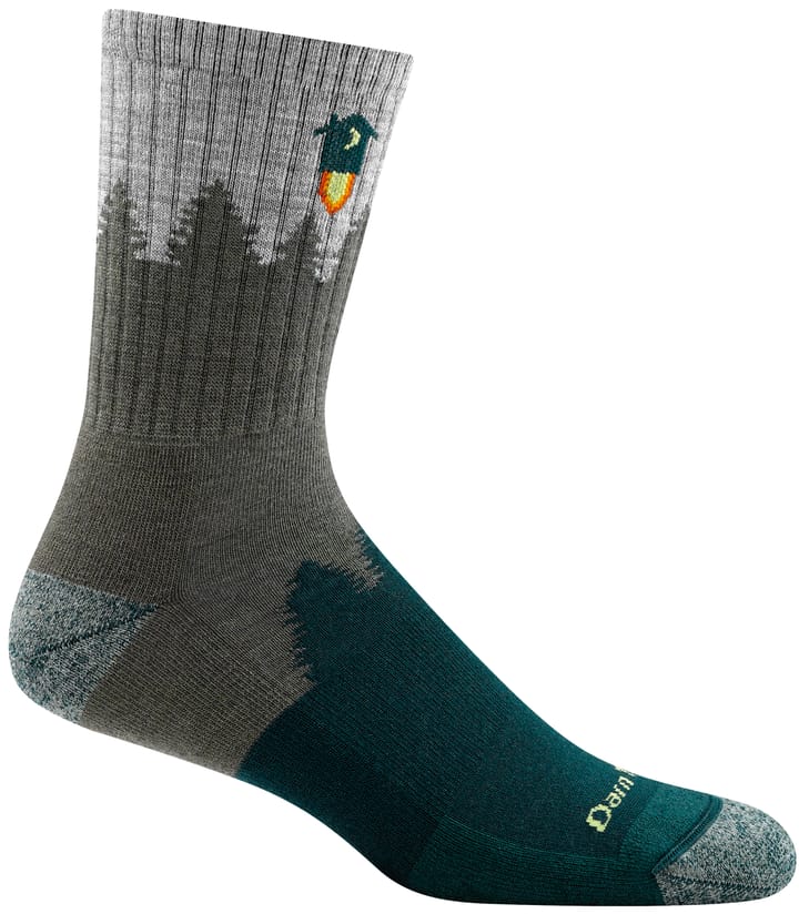 Darn Tough Men's Number 2 Micro Crew Midweight Hiking Sock Gray Darn Tough