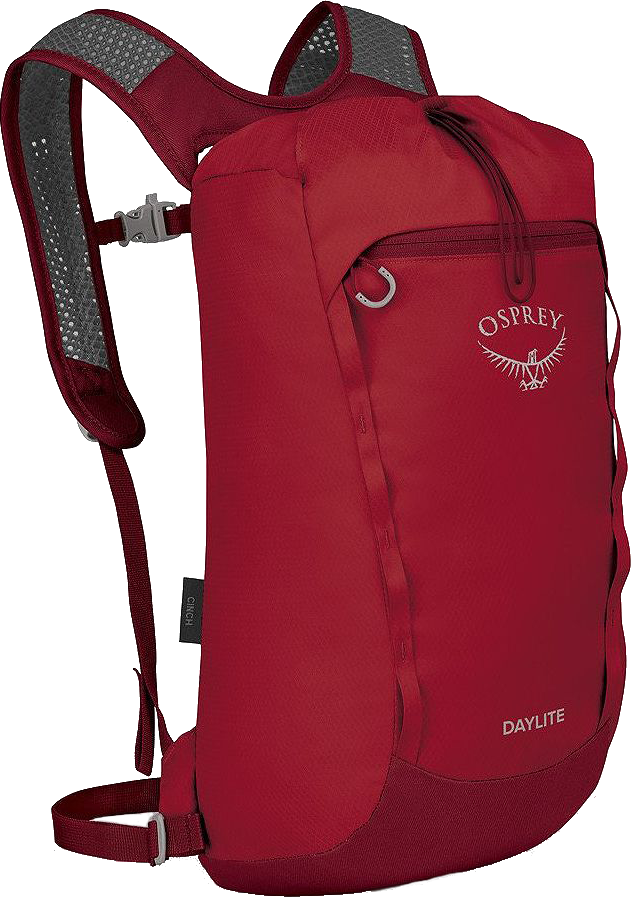 Osprey Daylite Cinch Pack Cosmic Red