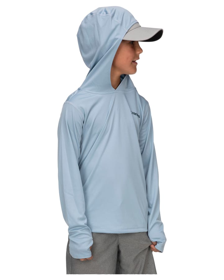 Simms Simms Kid'S Solar Tech Hoody Shirt Sterling Simms