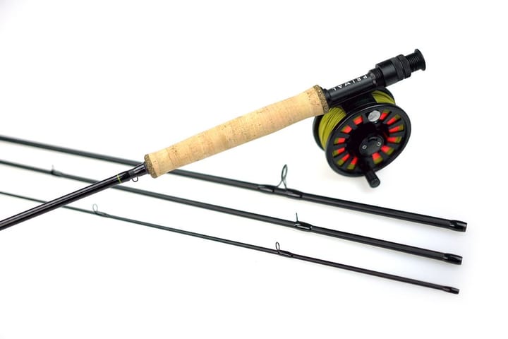 Primal Rod Co Primal Conquest 9' #5/ Flylab Surge 5/6 4-Delt Fluesett M/Backing Og Snøre Primal Rod Co