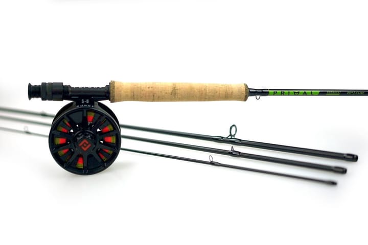 Primal Rod Co Primal Conquest 9' #5/ Flylab Surge 5/6 4-Delt Fluesett M/Backing Og Snøre Primal Rod Co