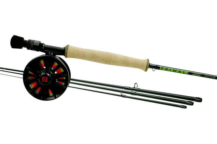 Primal Rod Co Primal Conquest 9' #8/ Flylab Surge 7/8 4-Delt Fluesett M/Backing Og Snøre Primal Rod Co